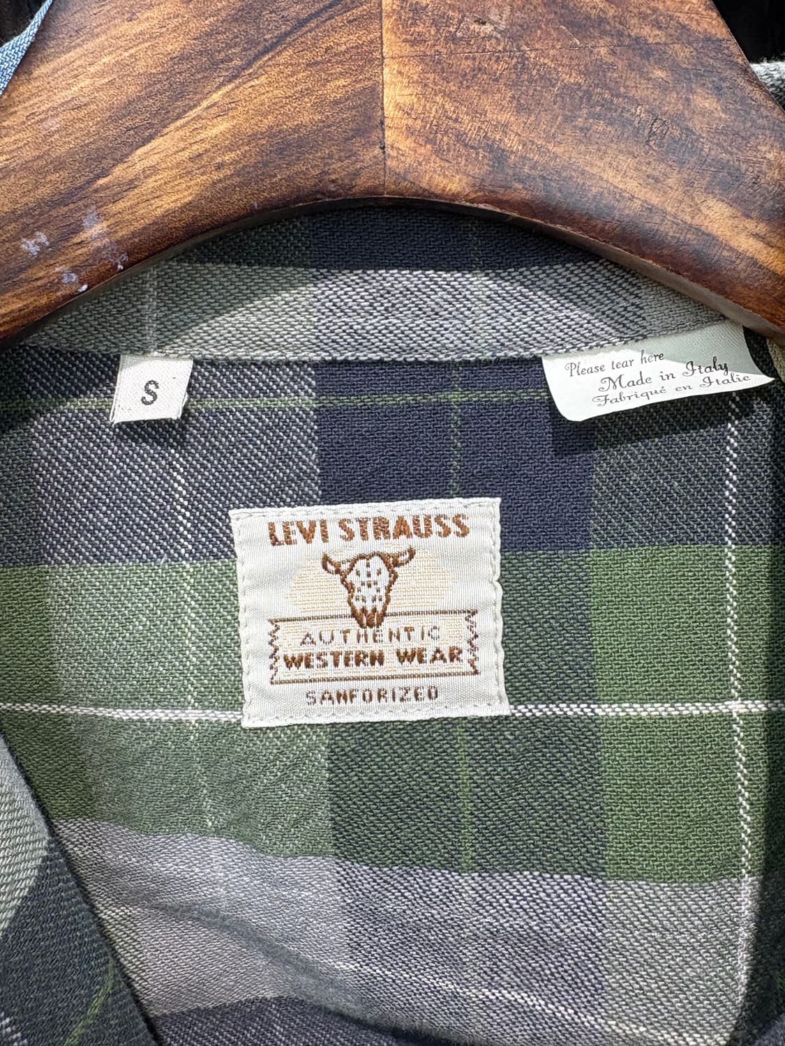 리바이스 웨스턴 체크 셔츠 상품이미지9