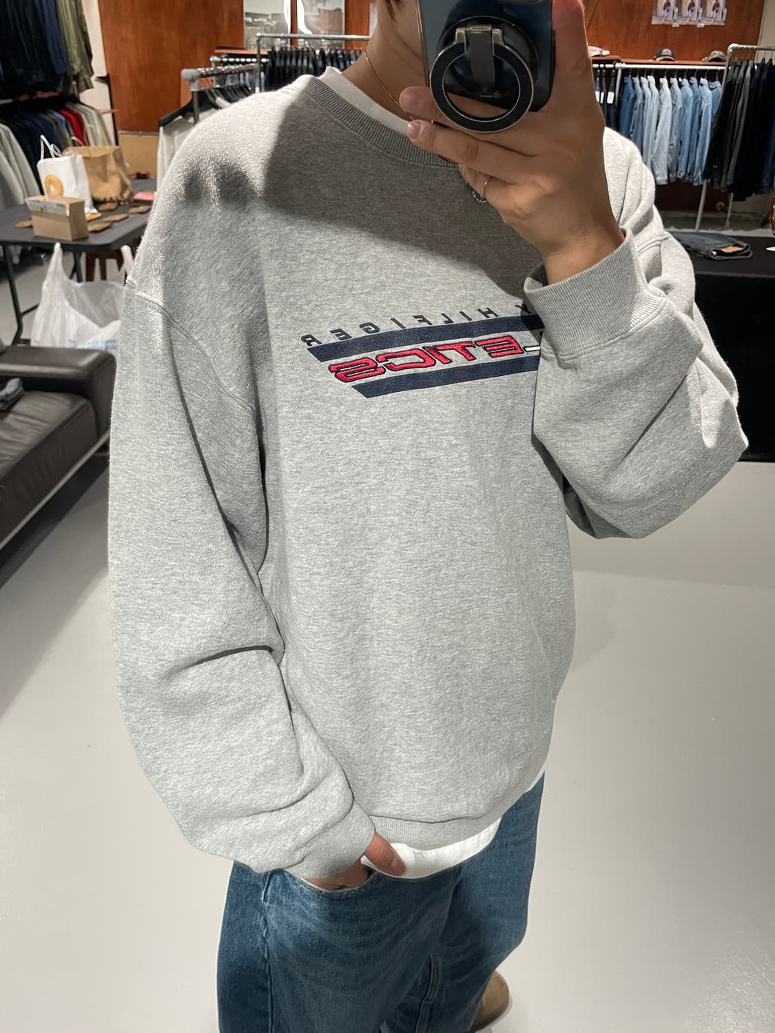 Vintage Tommy sweat shirt 상품이미지1