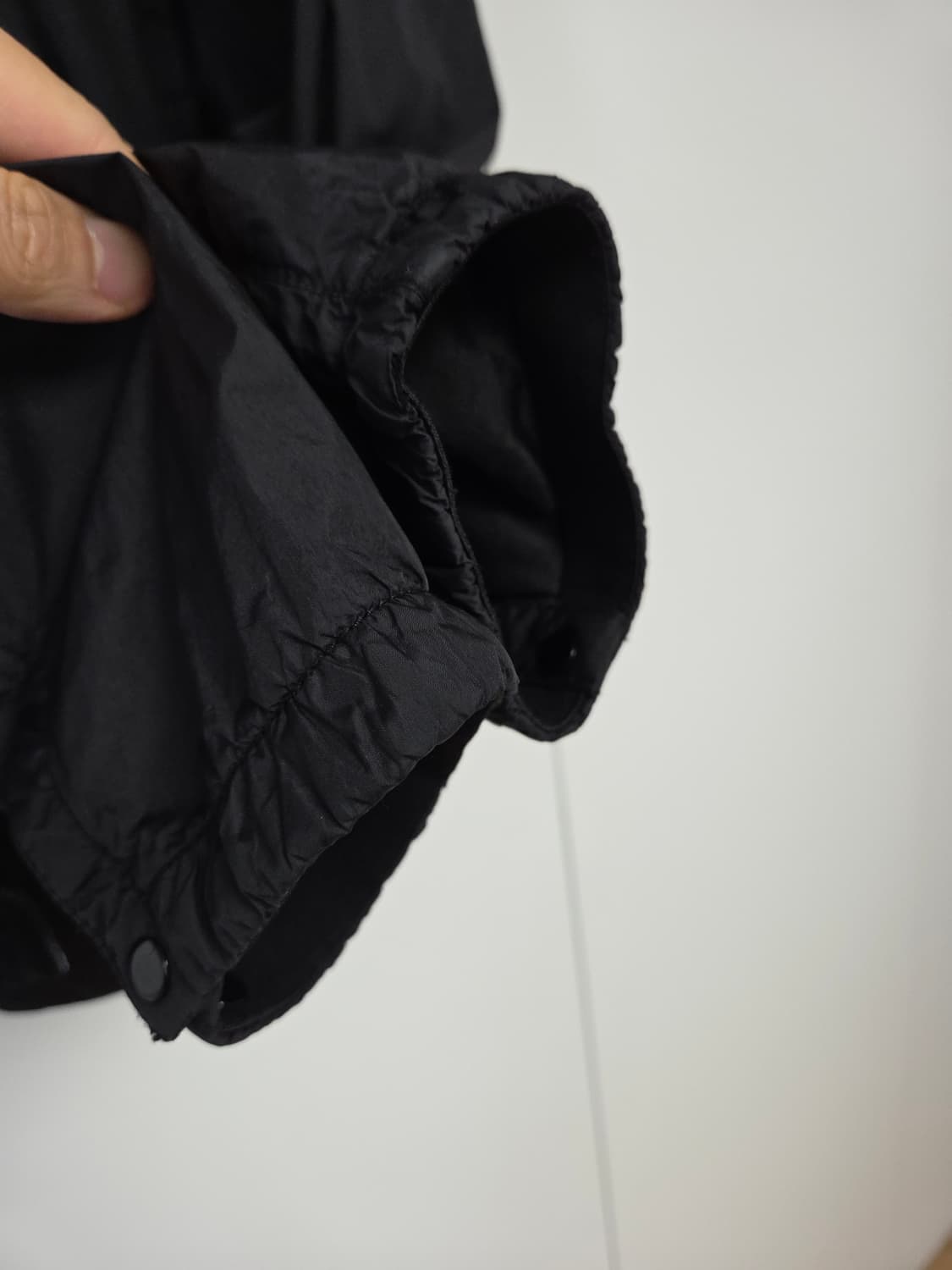 [매장판] 스톤아일랜드 22fw 크링클랩스 오버셔츠 블랙 L 상품이미지6