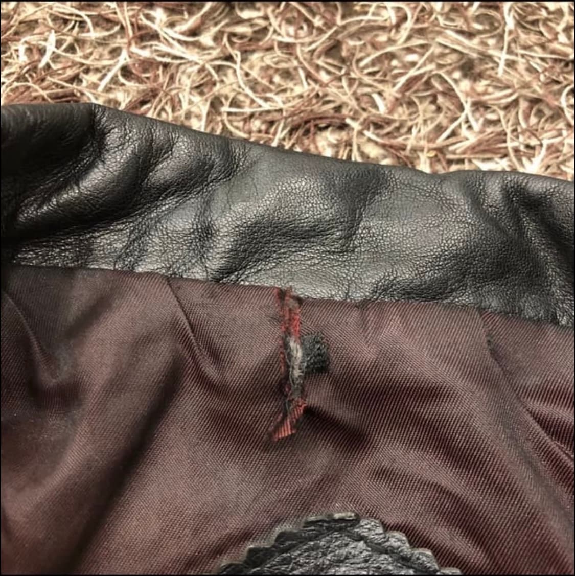 빈티지 양가죽 봄버 레더 가죽 자켓 상품이미지7