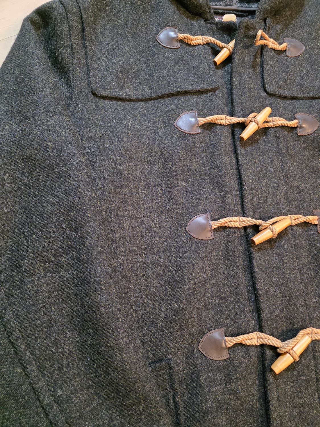 RRL 랄프로렌 / 멜란지 울 헤비 더플코트 XXL 상품이미지2