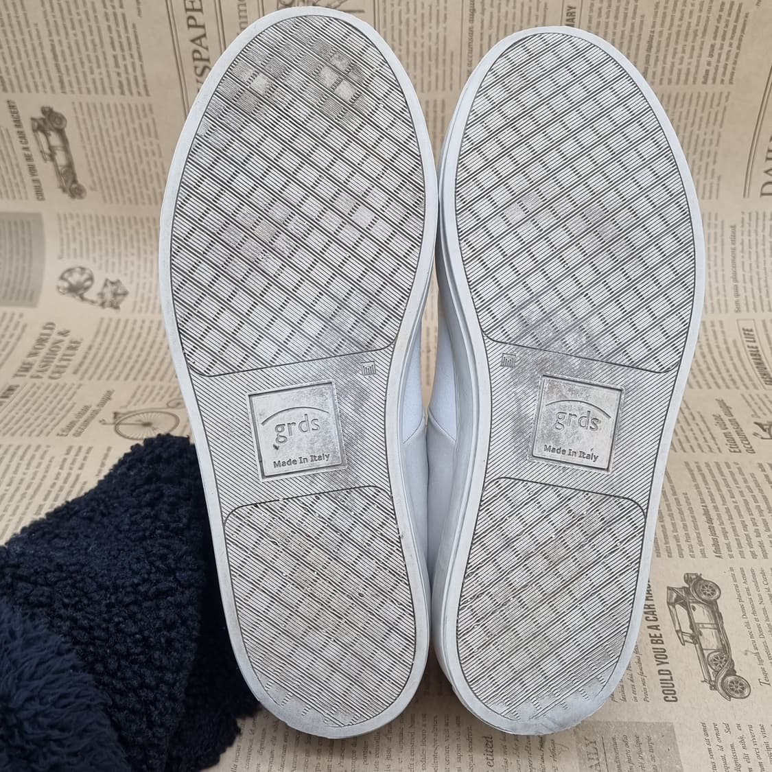 grds이태리 가죽 여성스니커즈 245 상품이미지3