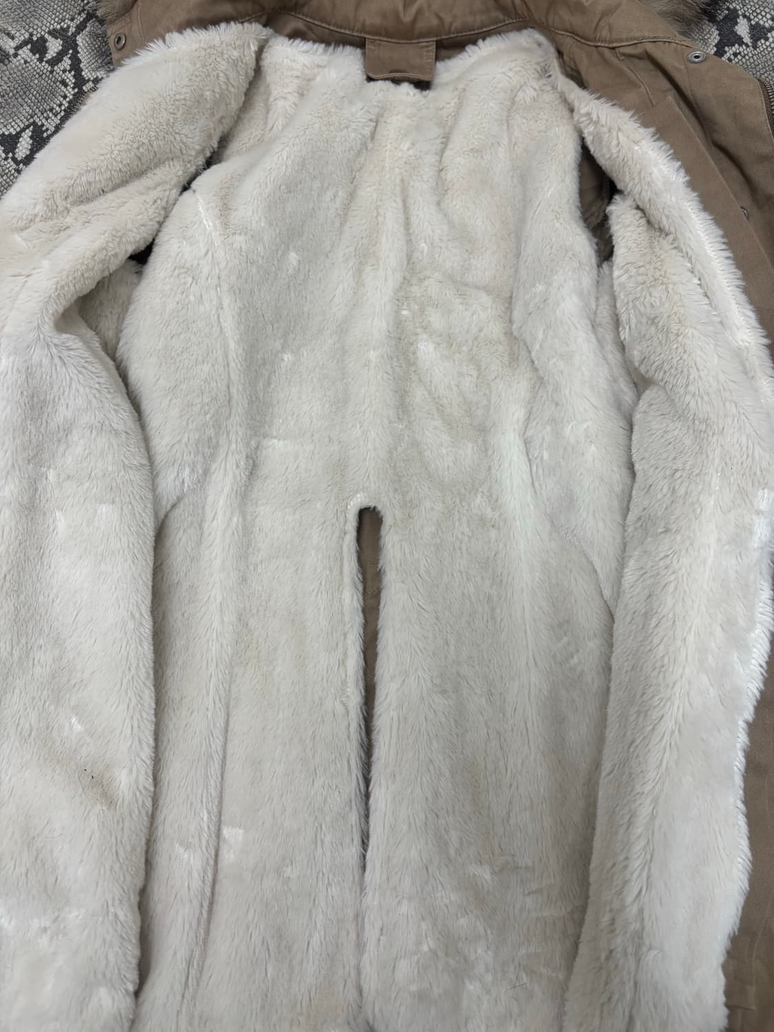 Y2K Grunge Mood Fur Hoodie Jacket 상품이미지7