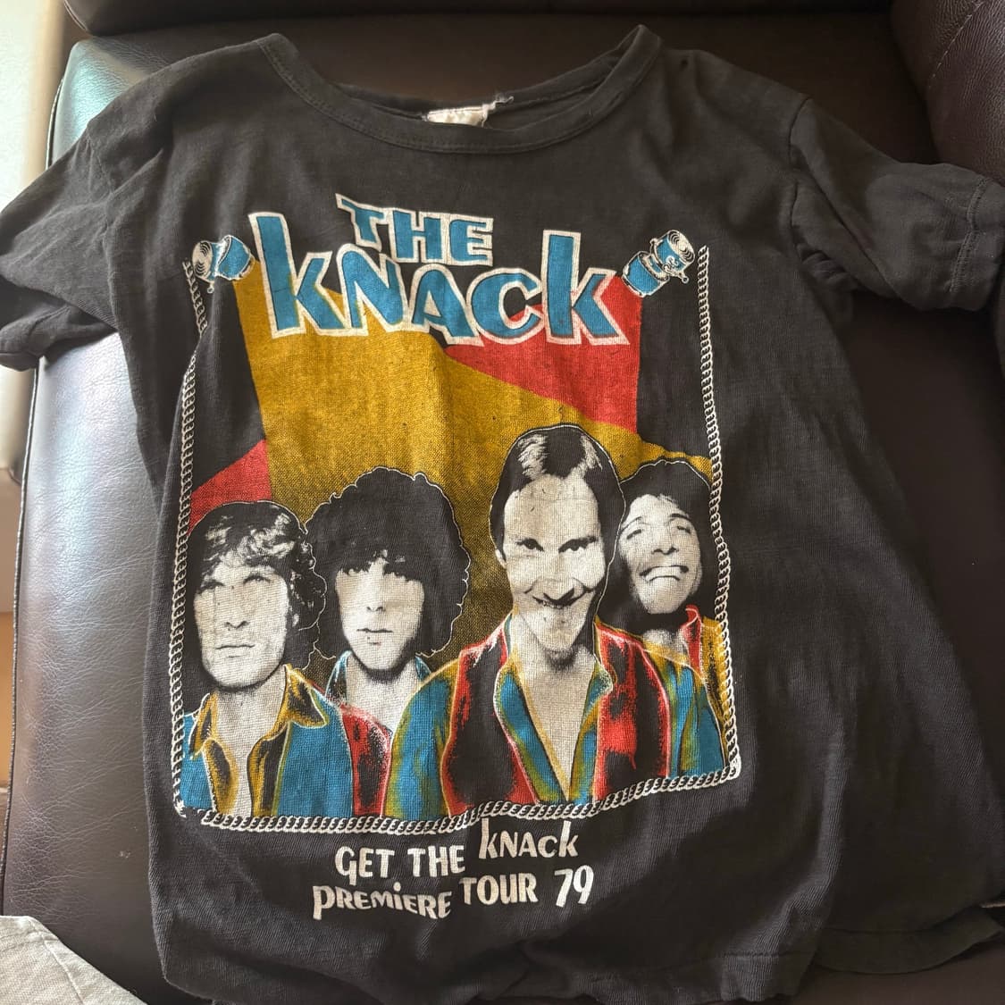 빈티지  the knack 밴드티 상품이미지2