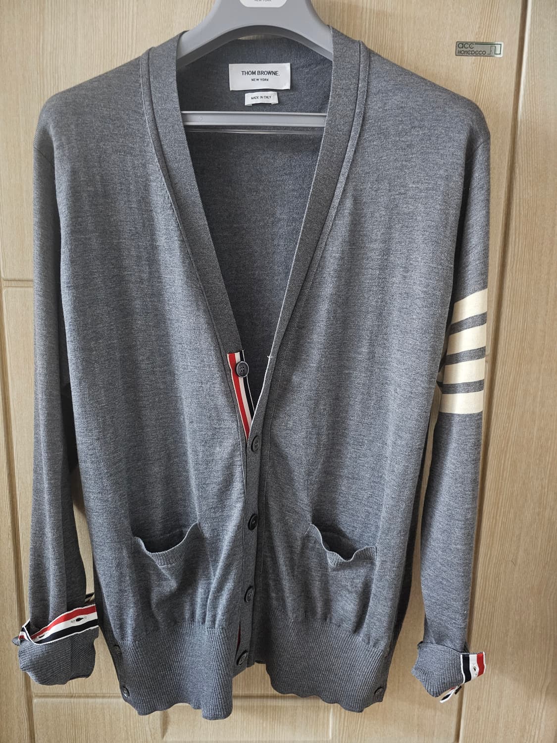 톰브라운 시그니처 메리노울 가디건(3/정품) 상품이미지1