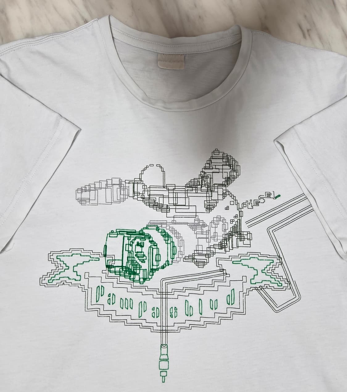 디젤 그래픽 반팔 티셔츠 상품이미지3