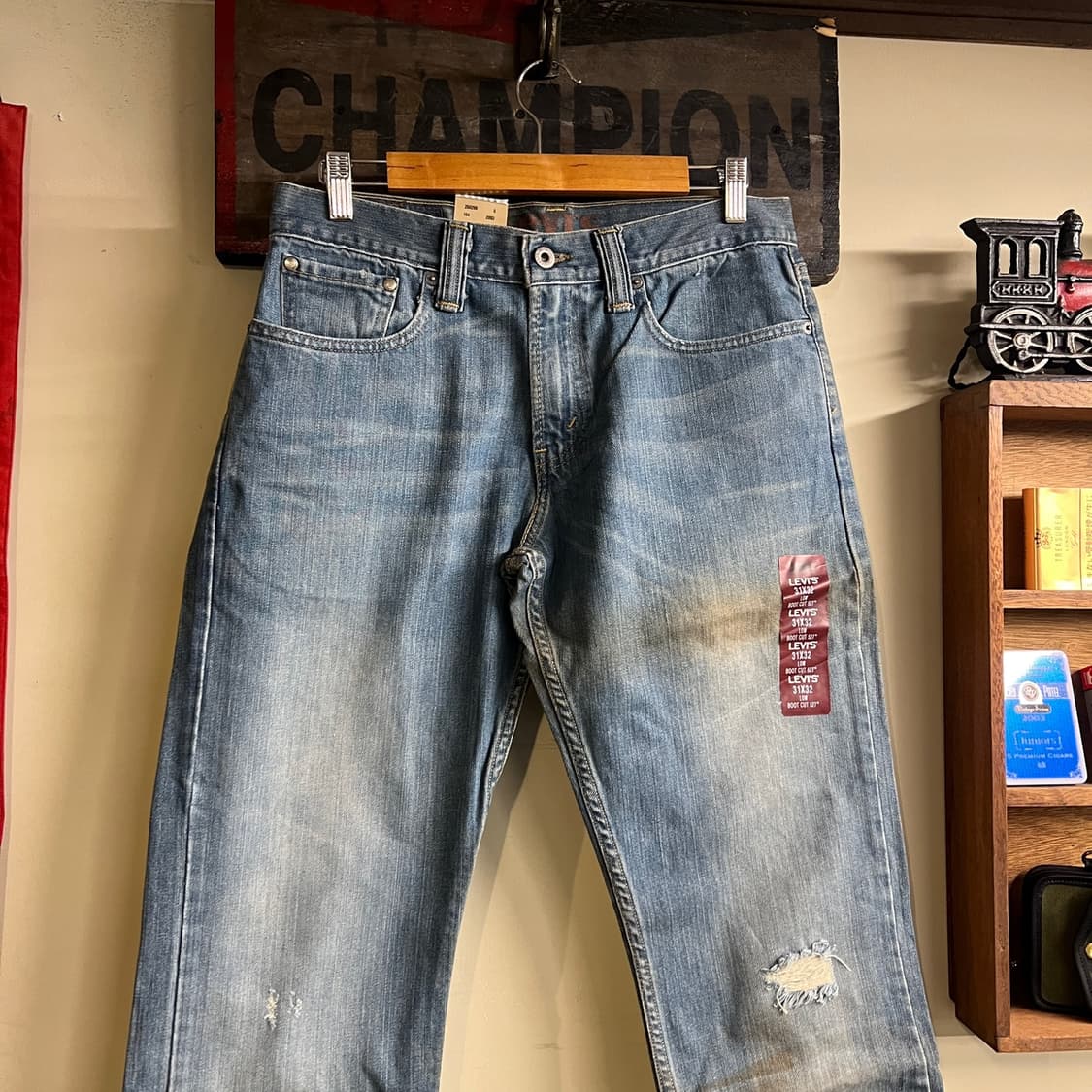 00's 리바이스 527 부츠컷 32 Size Mexico 데드스탁 상품이미지2