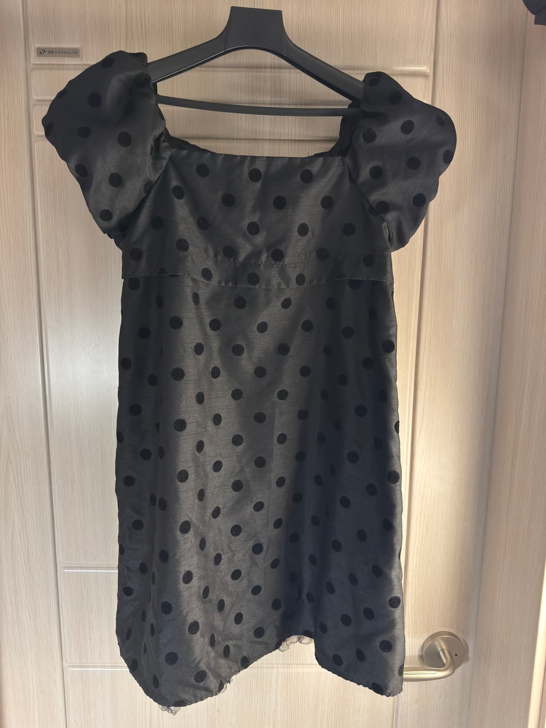 레이 빔즈 도트 미니 원피스 상품이미지1