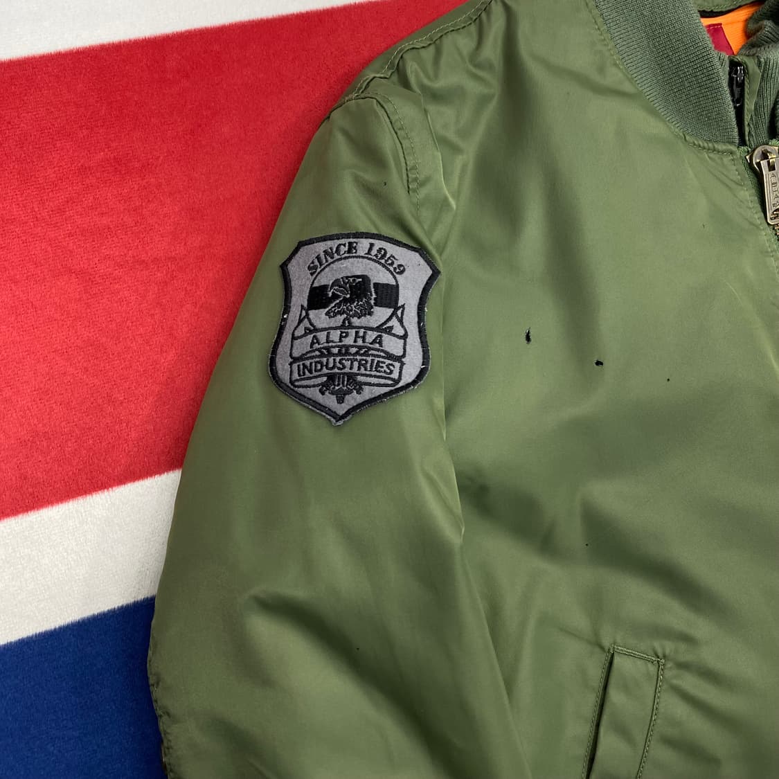 알파인더스트리 MA-1자켓 L  상품이미지2