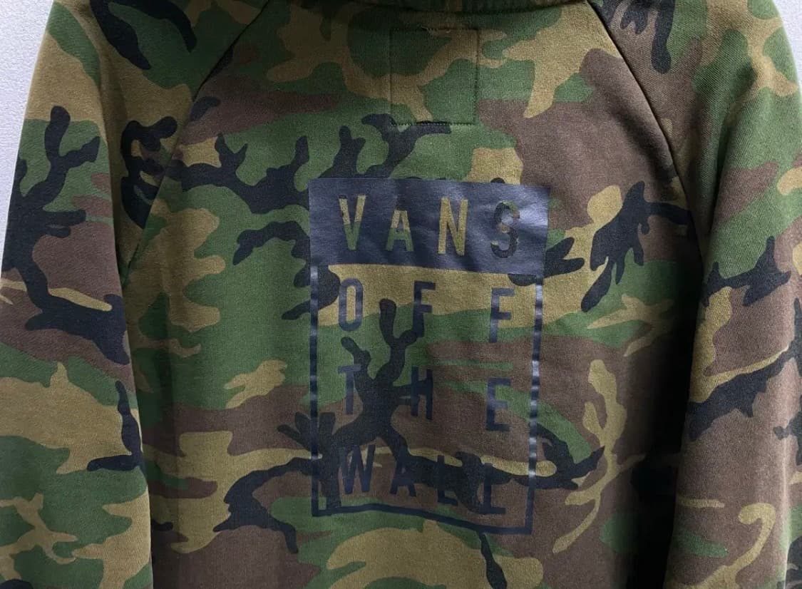 반스 Vans 밀리터리 후드티 XL 상품이미지5