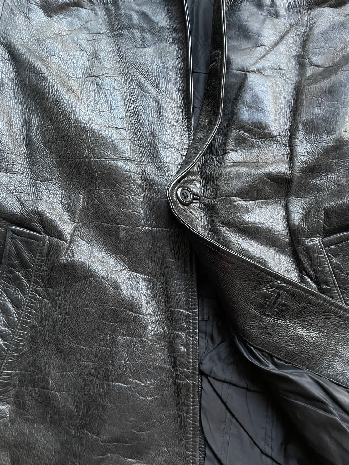 90s 올드갭 레더 카코트 gap carcoat 상품이미지9