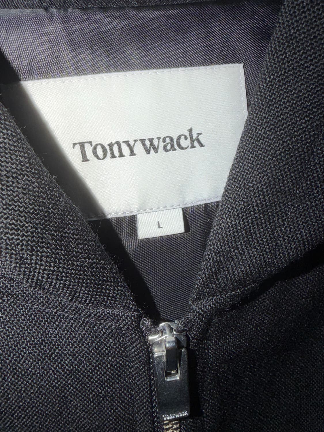 토니웩 투웨이 울 후디드 자켓 L 상품이미지3