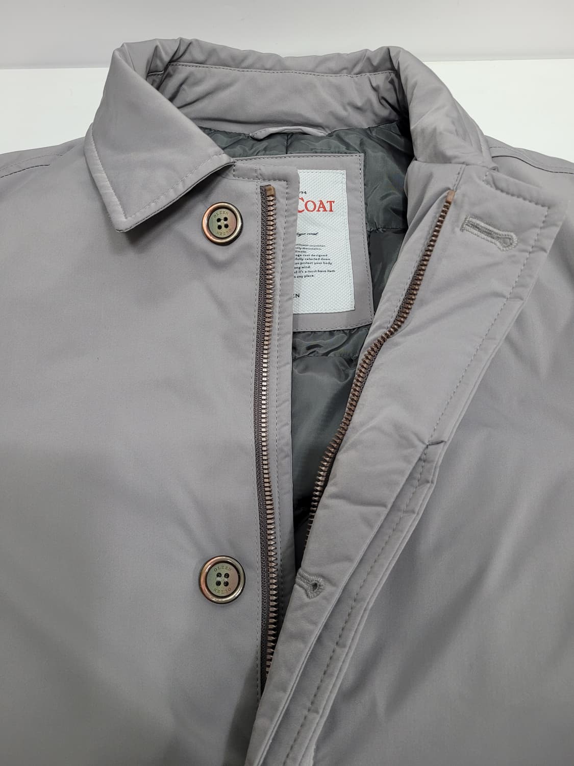 OLZEN 올젠 웨일즈 코트 다운 패딩 맥코트 / 남 95
 상품이미지6