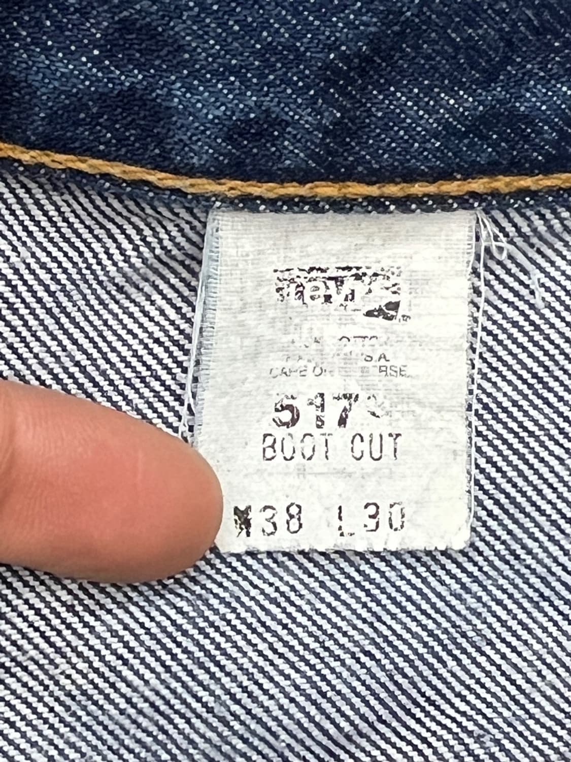 리바이스 90s 517 데님 팬츠 / 36 x 29 상품이미지7