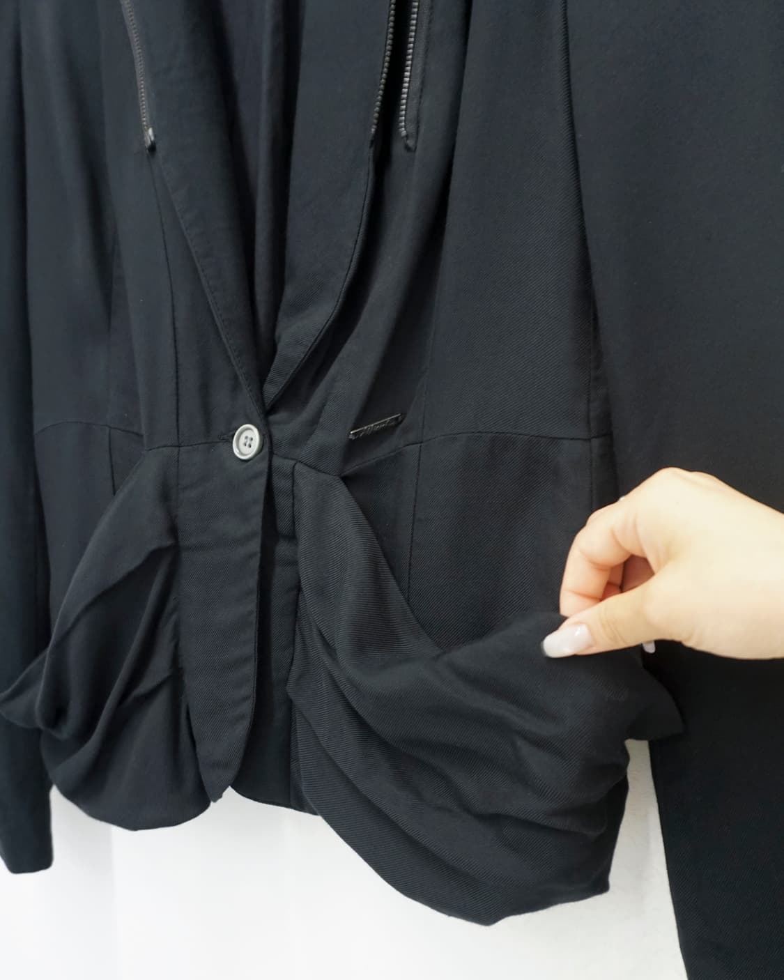 DIESEL drape twist zip jacket 상품이미지5