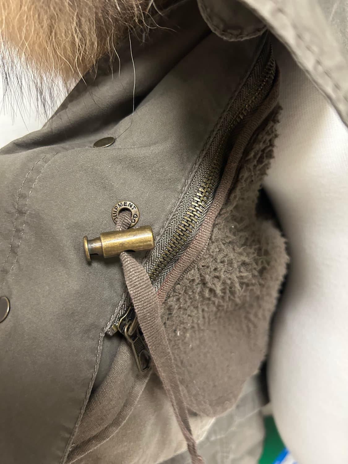 GOA G.O.A 고아 라쿤퍼 숏 자켓 상품이미지7