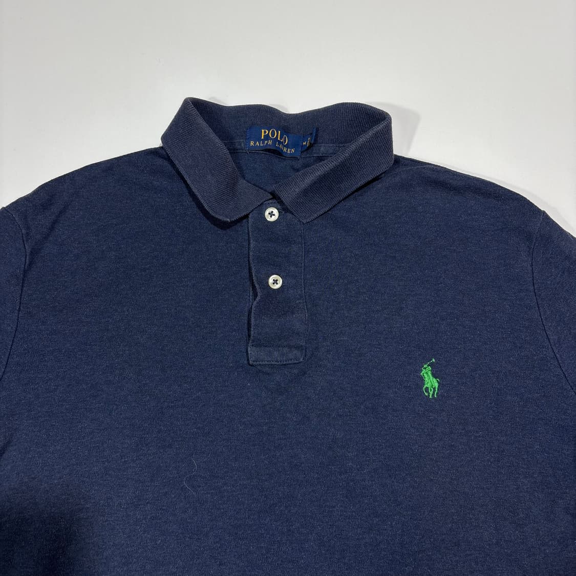 폴로랄프로렌 네이비 반팔 카라티 상품이미지2
