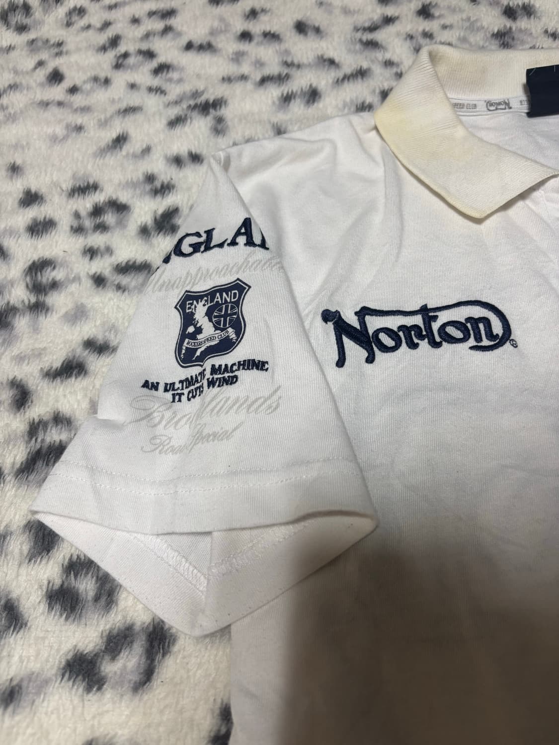 “Norton” Y2K Old Glory Print Tee 상품이미지6