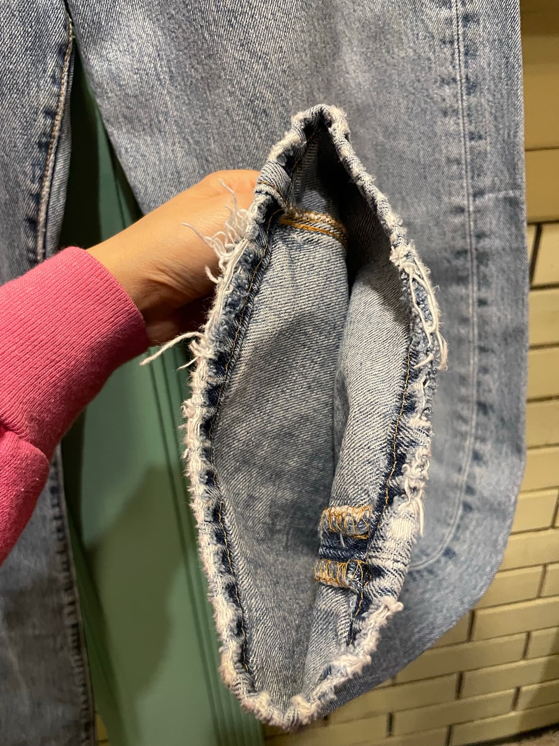 1990’s Levi’s 501 Button Fly Denim Pants 상품이미지5