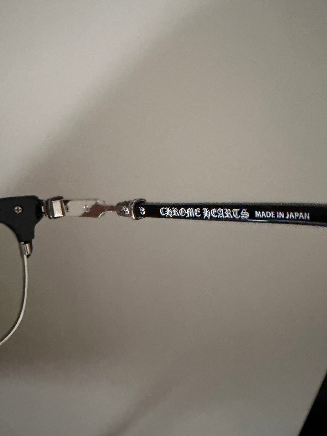 크롬하츠 안경 버티컬스마일2 블랙/실버 54mm 상품이미지5