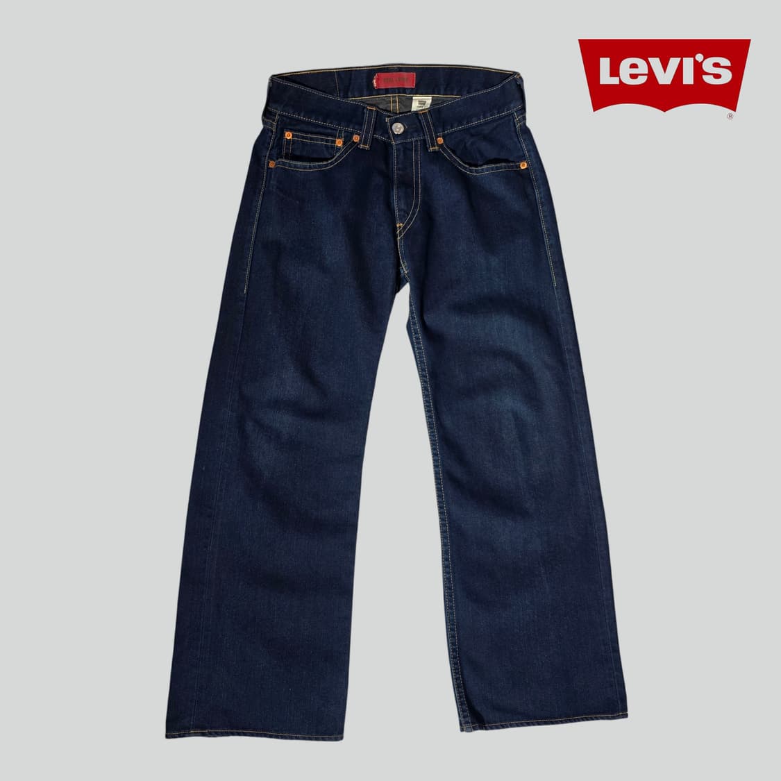 [W32L32]00s 리바이스 리얼루즈핏 타입원 데님팬츠 상품이미지1