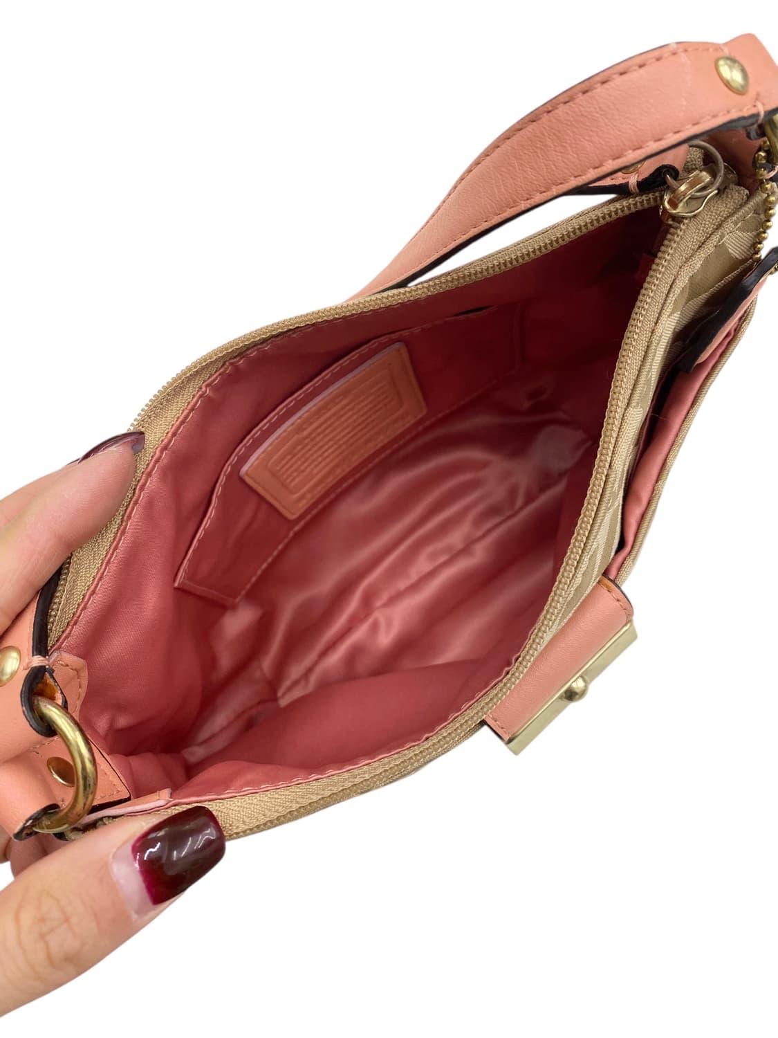 코치 y2k 딸기우유맛 미니백 상품이미지3