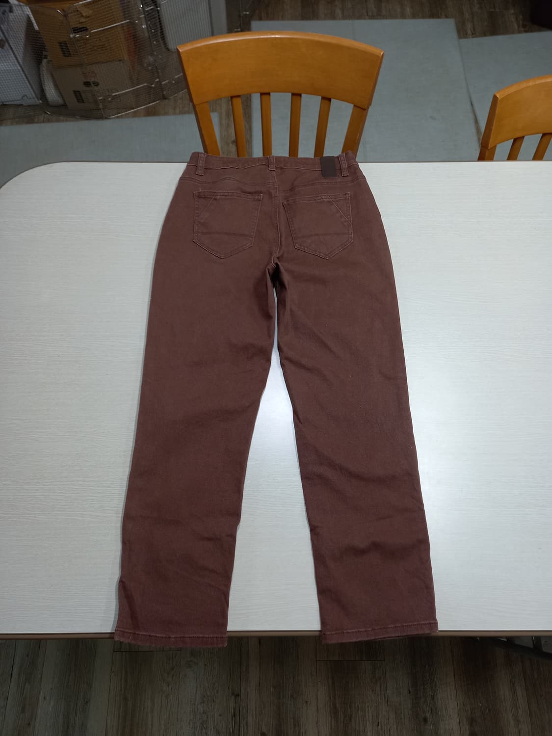 28 BLACKEY 스판 테이퍼드진 브라운 28-896 상품이미지2