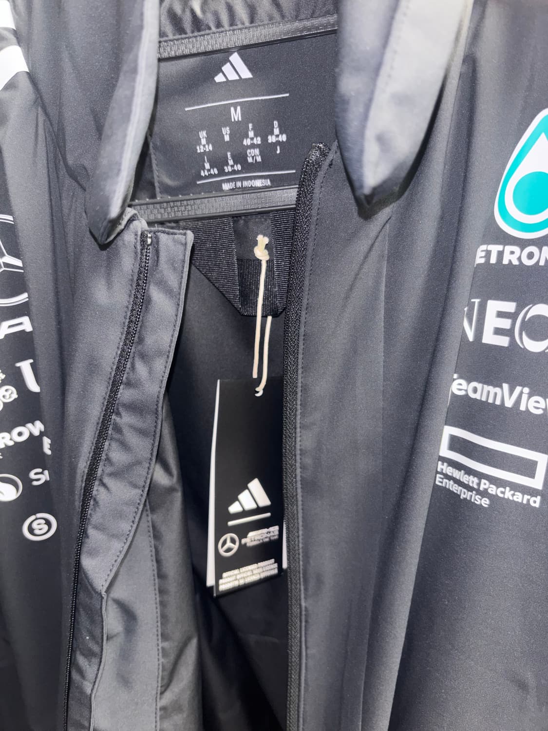 메르세데스 amg 페트로나스 아디다스 F1 2025 팀 자켓 상품이미지1