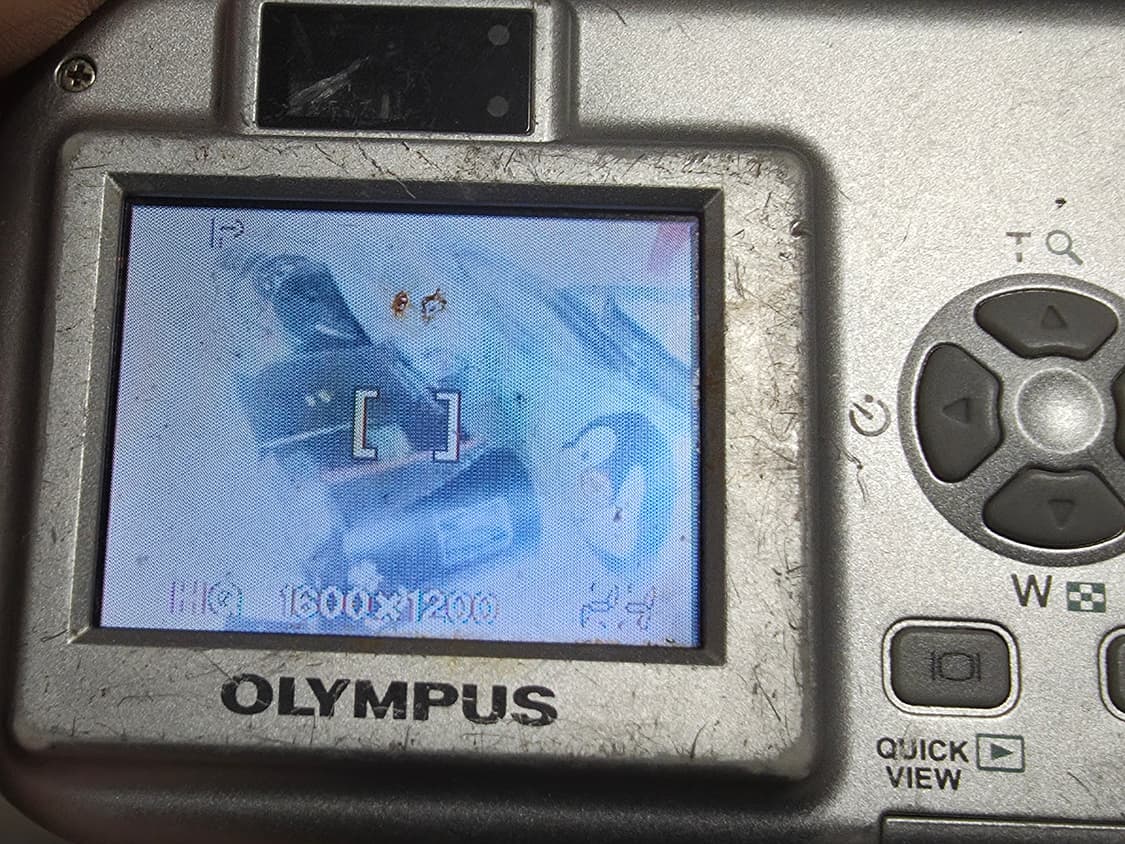 올림푸스 D-390 빈티지 디지털카메라(하자) 상품이미지7