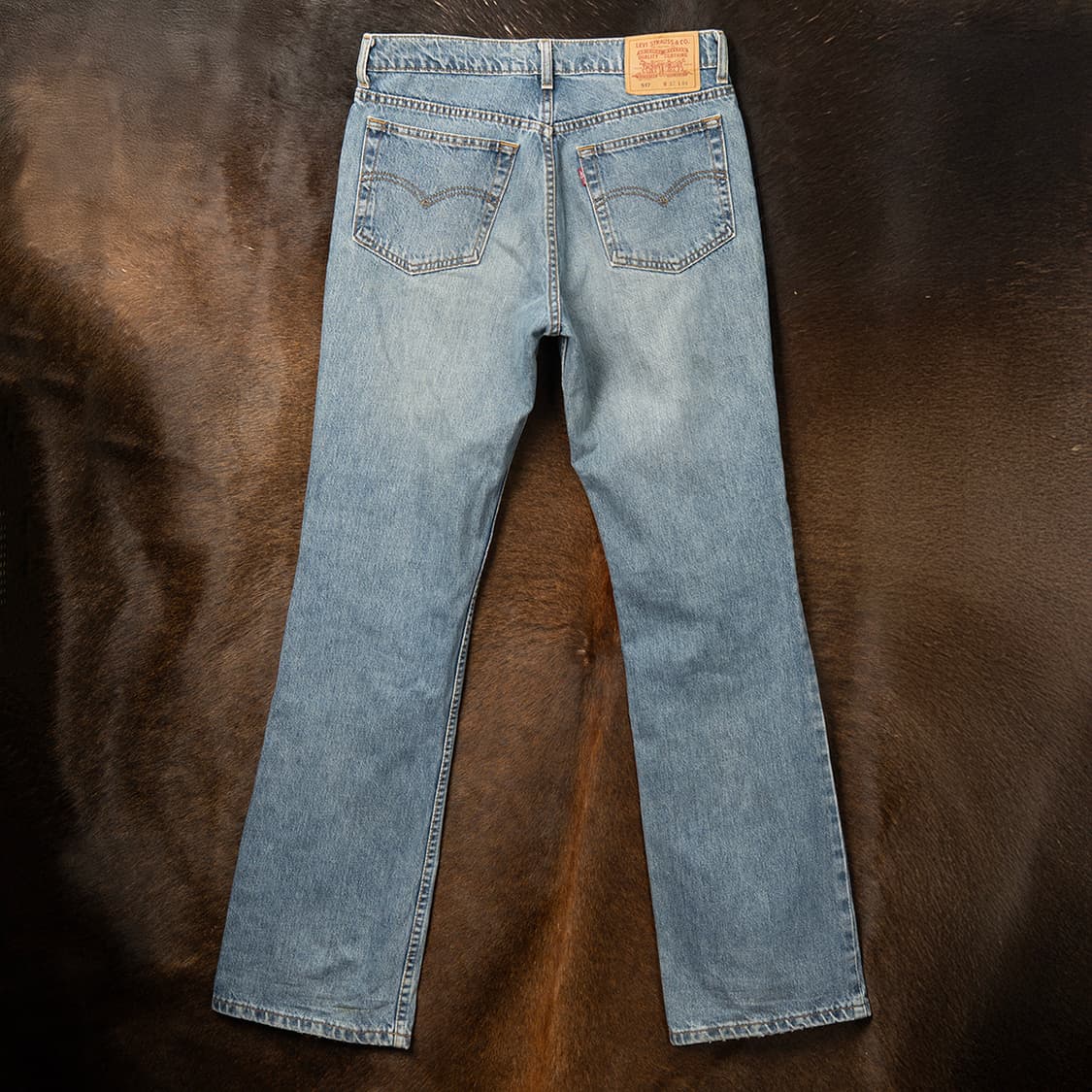 [31] 90s~ 리바이스 코리아메이드 517 부츠컷 데님팬츠  상품이미지2