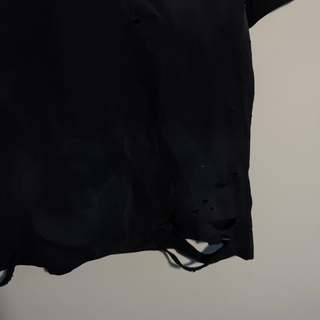 빈티지 스켈레톤 디스트로이드 워싱 반팔티  상품이미지6