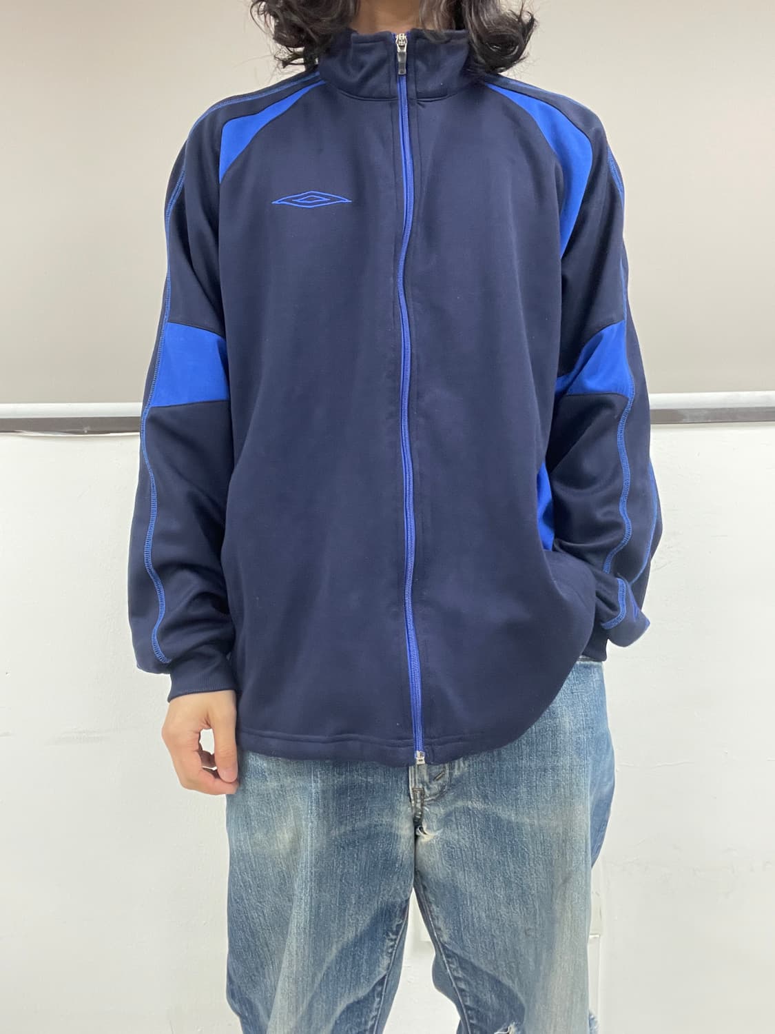 [105] 엄브로 빅로고 웜업 자켓, 트랙자켓, 저지 자켓, 바람막이  상품이미지4