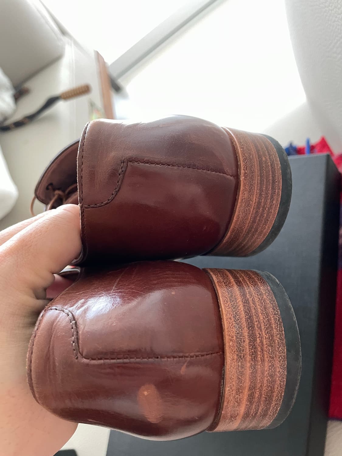 폴스미스 남성 캡토 구두 TAN 8.5 상품이미지4