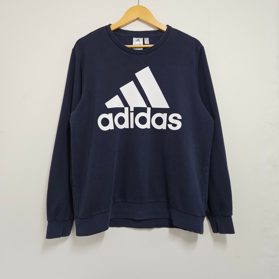 아디다스 빅로고 네이비 맨투맨 2XL 105 상품이미지2