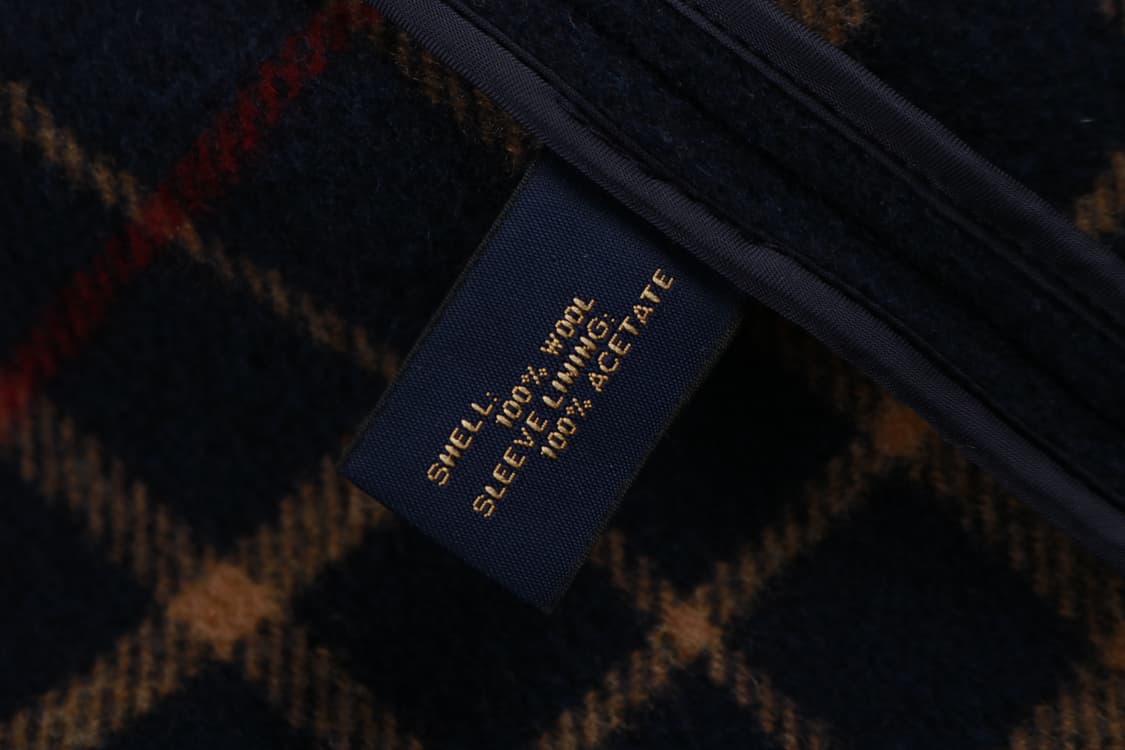 [L] 브룩스브라더스 울 더플코트 떡볶이 코트 (진네이비) 상품이미지6