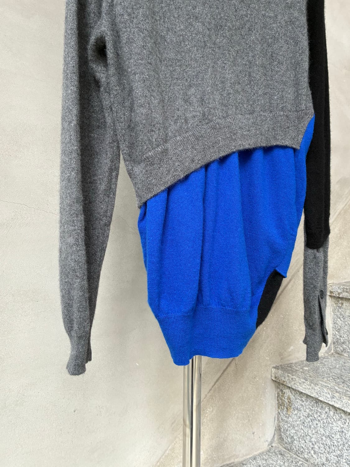 컬러 kolor 도킹 가디건 상품이미지6