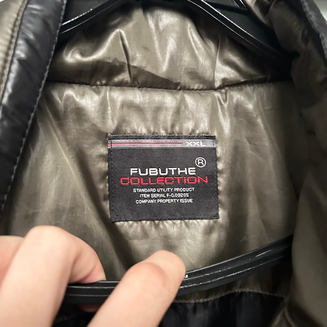 FUBU 블랙 패딩 상품이미지4