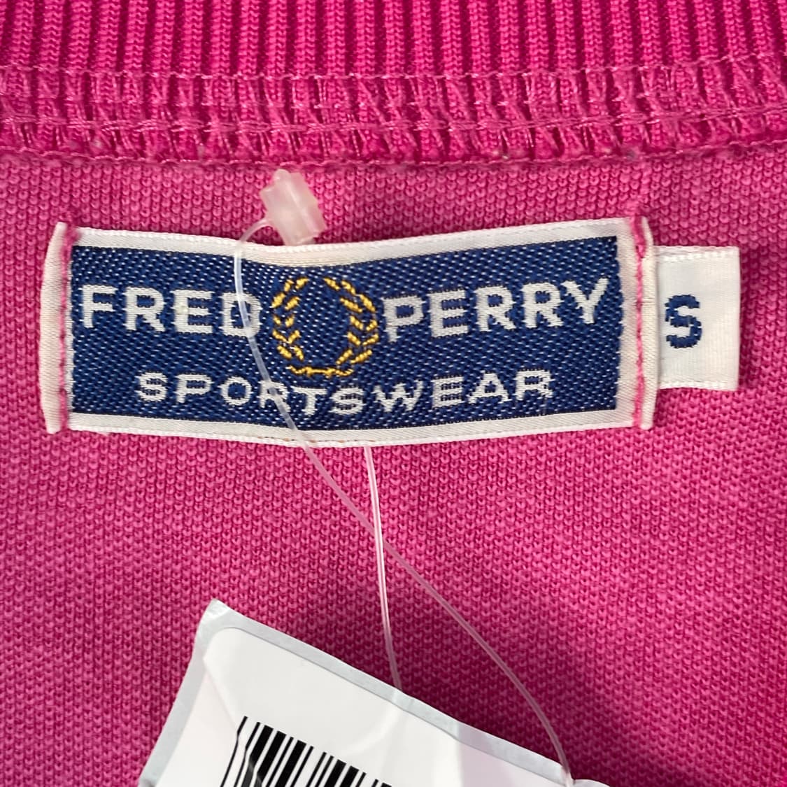 프레드페리 핑크색 트랙탑 져지 M 상품이미지8