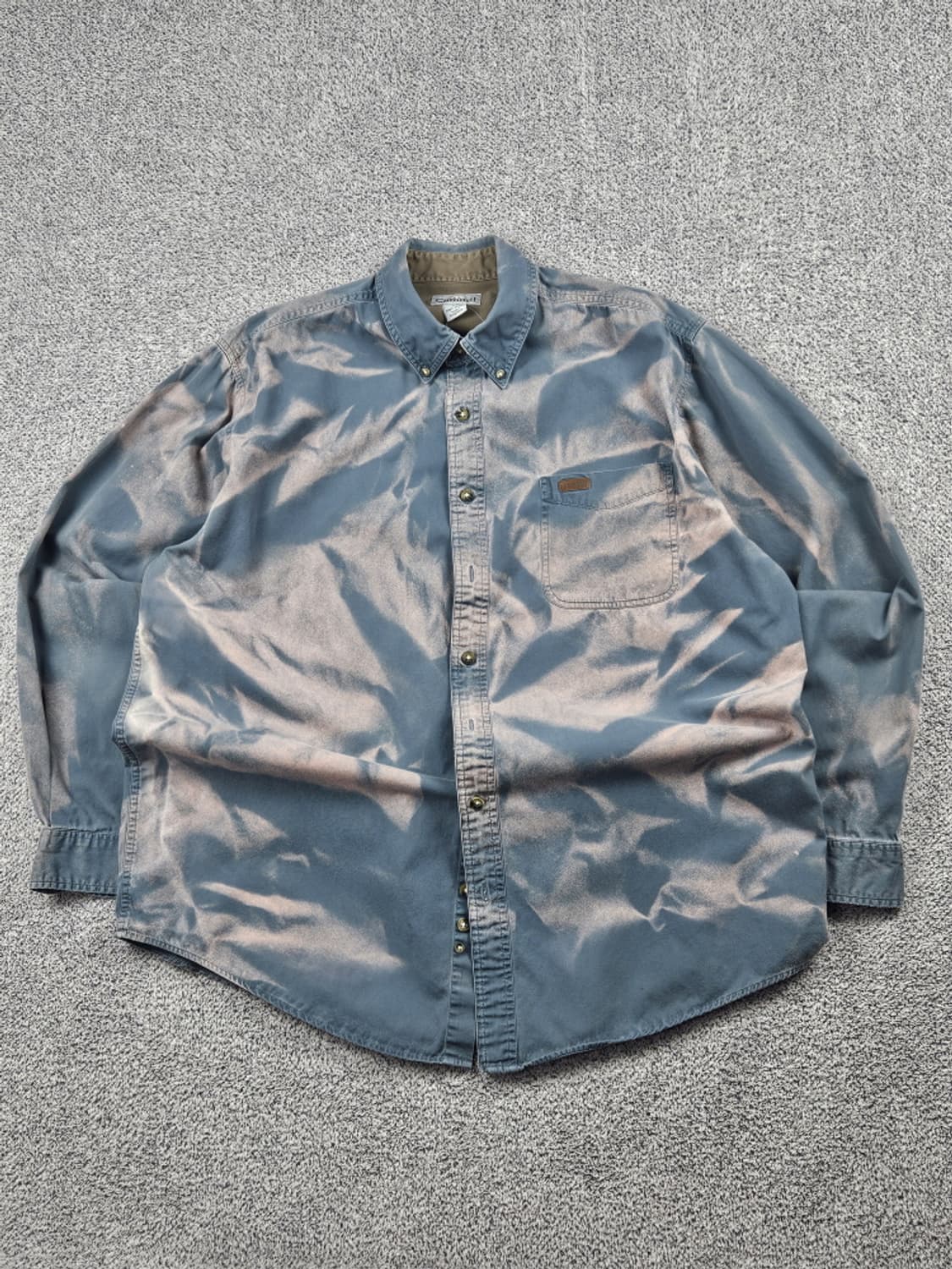 칼하트 다잉 워시드 커스텀 포켓 셔츠 ( XL ) / 10005 상품이미지1