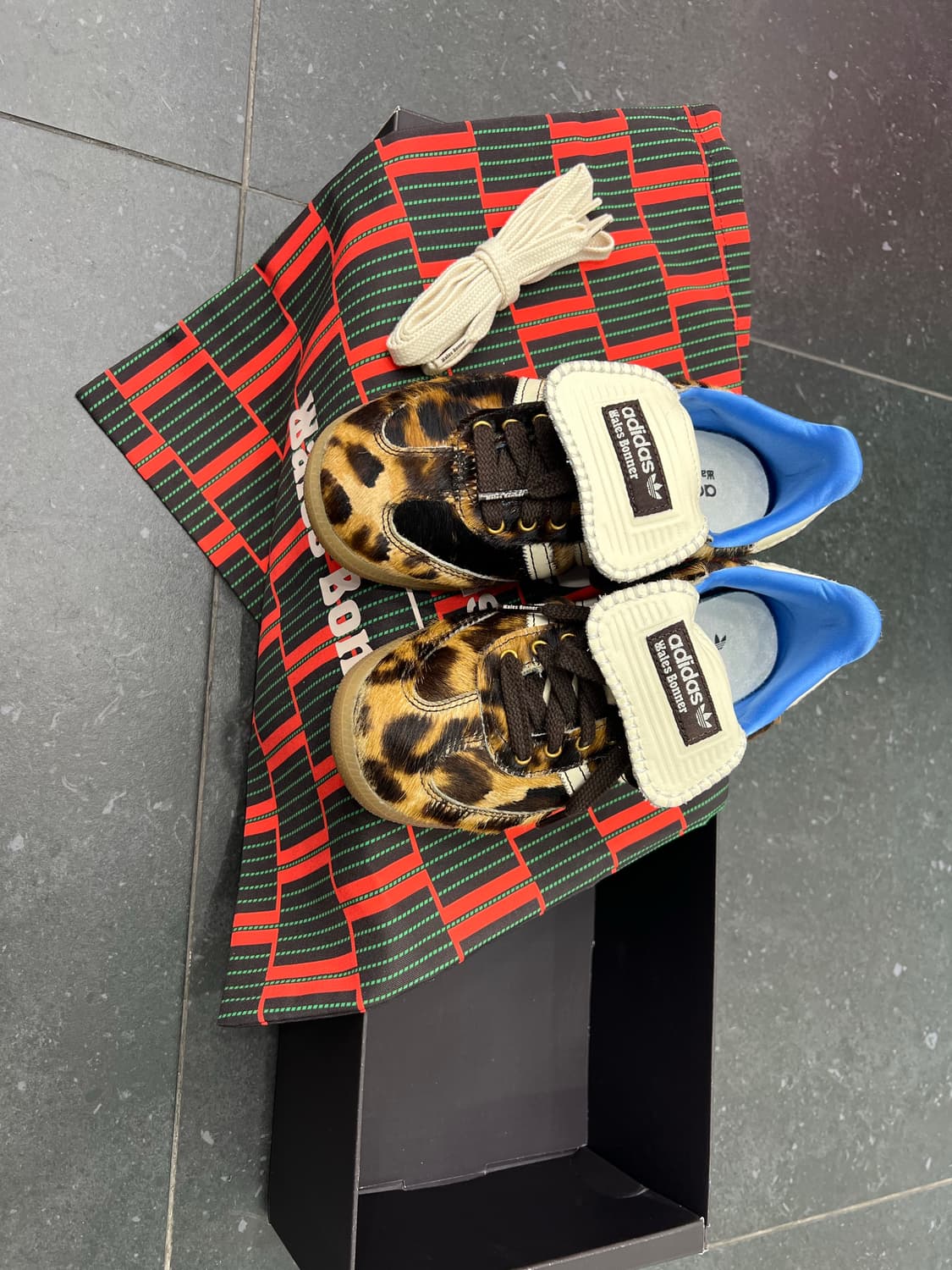 Adidas x Wales Bonner Pony Leo Samba Dar 상품이미지2