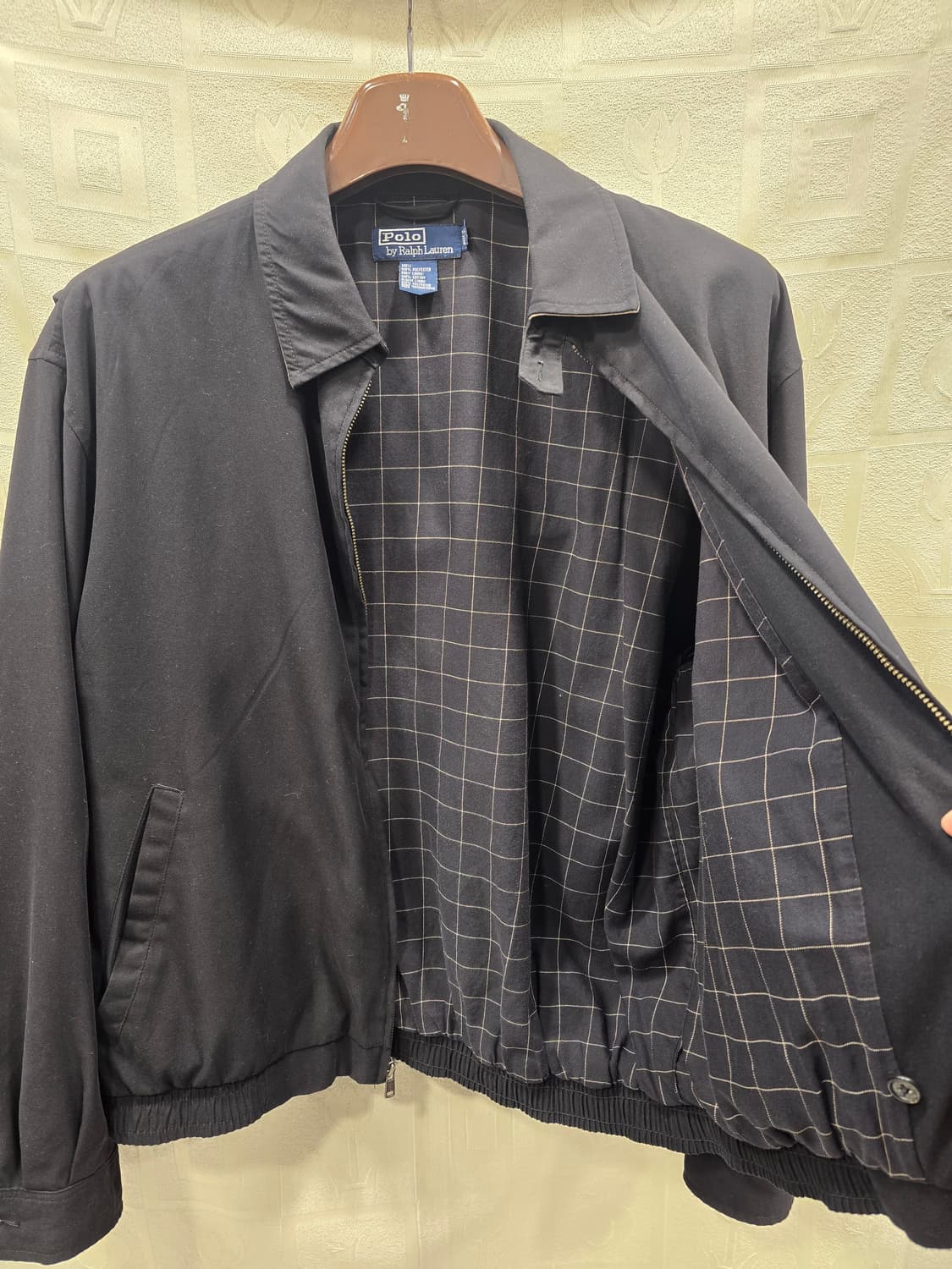 폴로 랄프로렌 블랙 바이스윙 블루종 자켓 95~100 상품이미지8