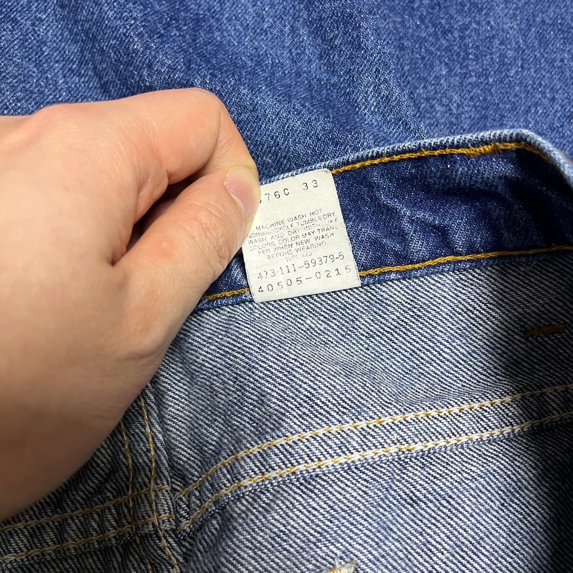 90s 리바이스505 오렌지탭 [34] 상품이미지7