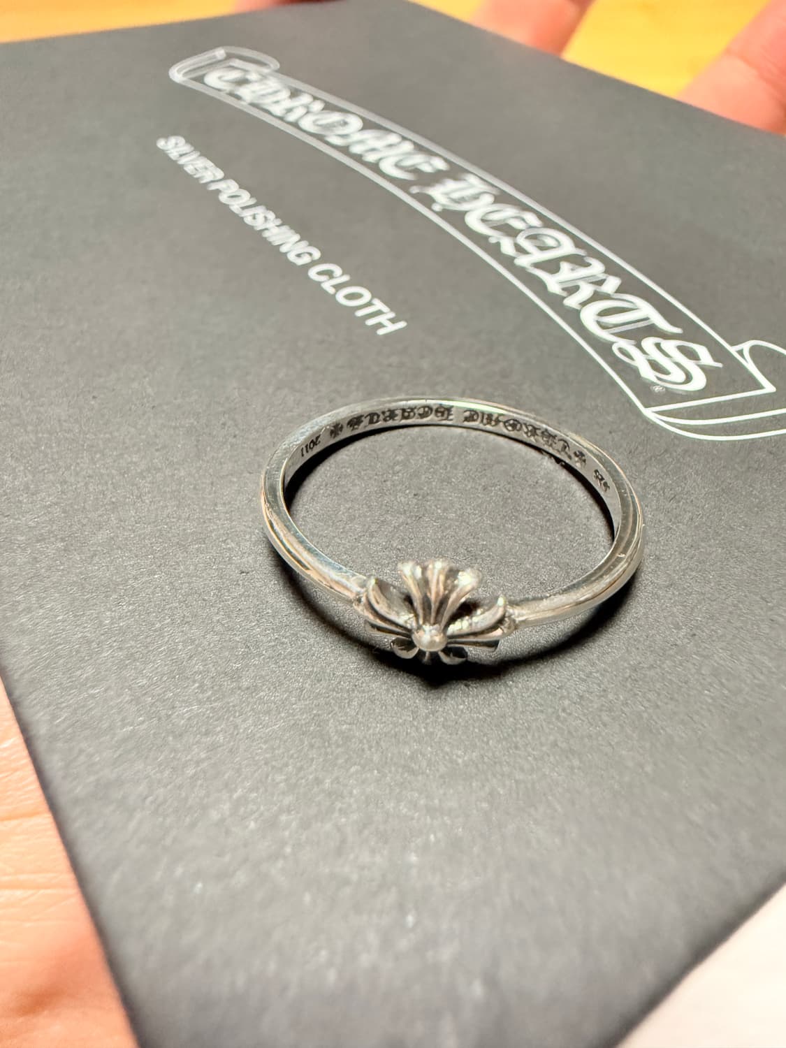 크롬하츠 플러스 버블검 실버 링 상품이미지3