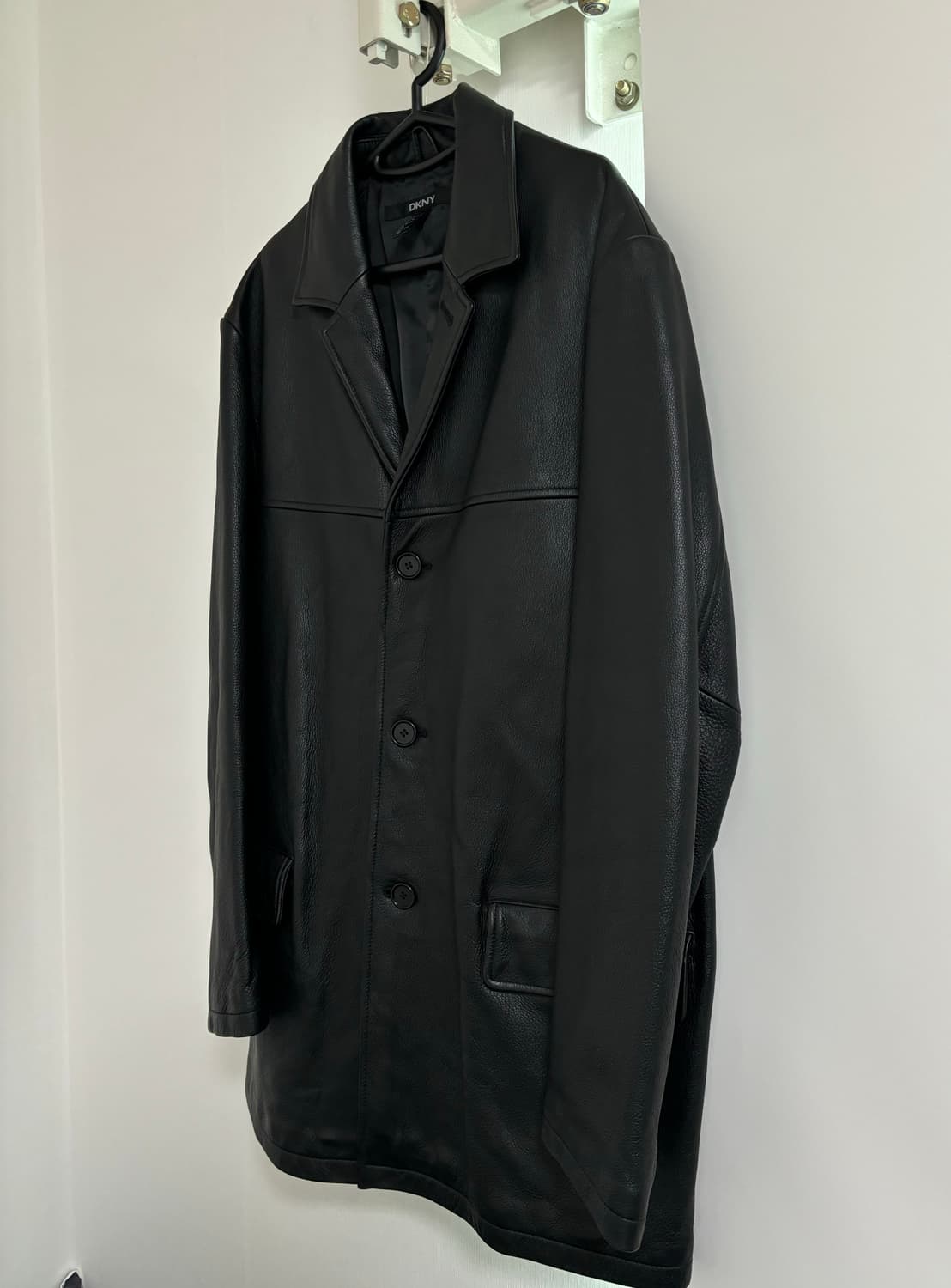 DKNY 빈티지 레더 카코트 올드갭 상품이미지1