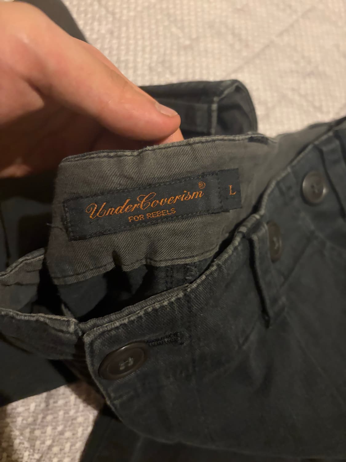 (L)언더커버 04ss scab 컷오프 카고 쇼츠 상품이미지3