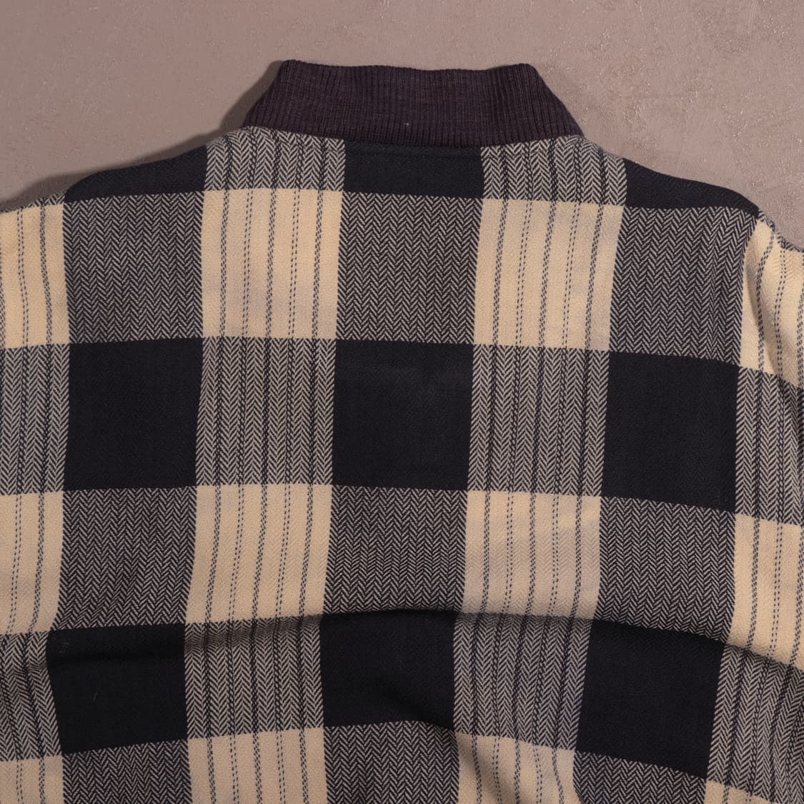 라코스테 울 체크 블루종 상품이미지6