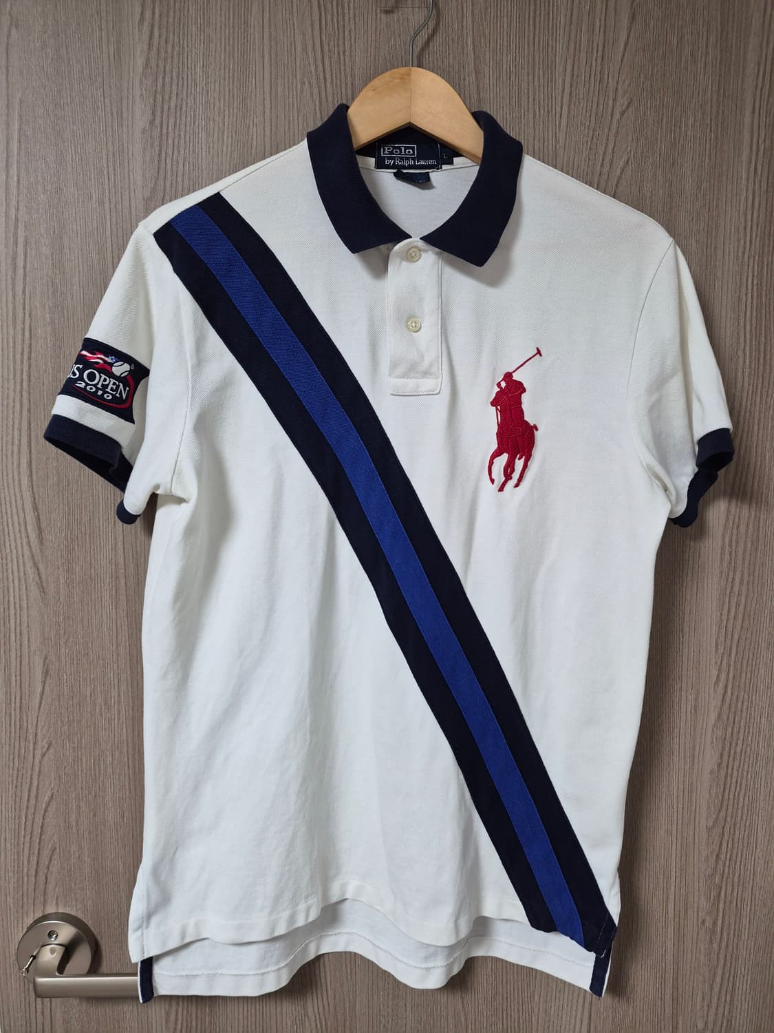 폴로 랄프로렌 빅포니US OPEN 2010 카라반팔티 L 상품이미지1