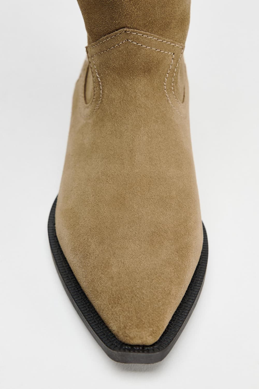 zara 자라 오버사이즈 카우보이 스웨이드 부츠 상품이미지2