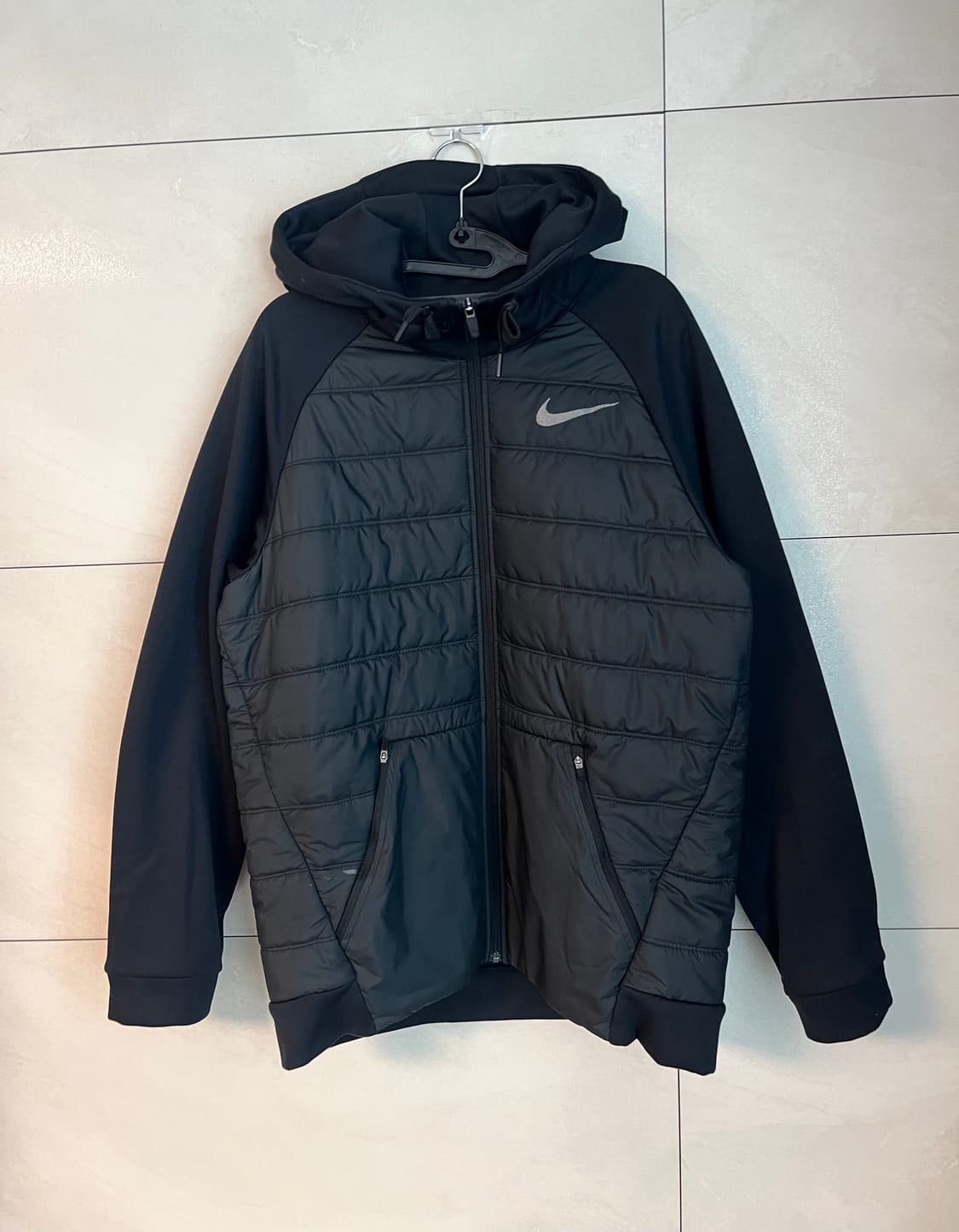 [XL] 나이키 스우시 에어 경량 후드집업 블랙 상품이미지4