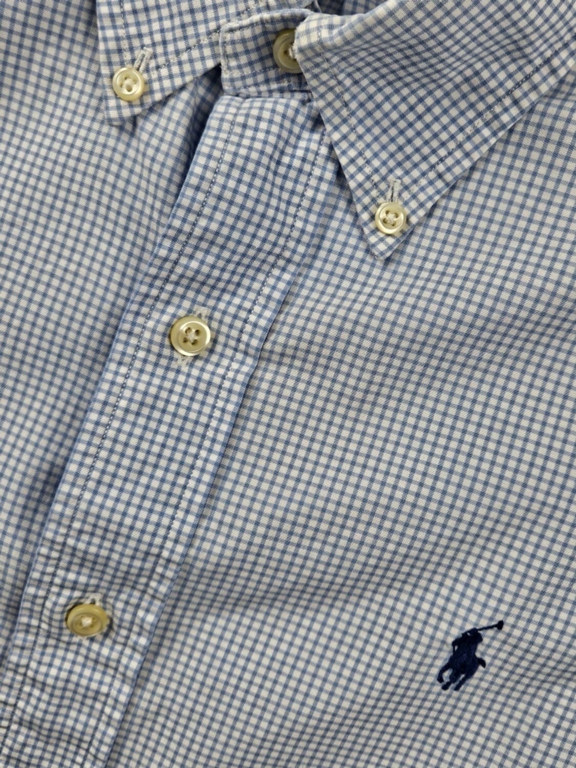 폴로랄프로렌 커스텀핏 깅엄 체크 패턴 셔츠 ( M추정 ) / 11083  상품이미지10